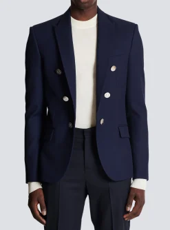 Fashion Double Breasted Blazer Jackets And Blazers