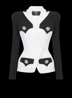 Shop Double Crepe Jacket Women Jackets And Blazers