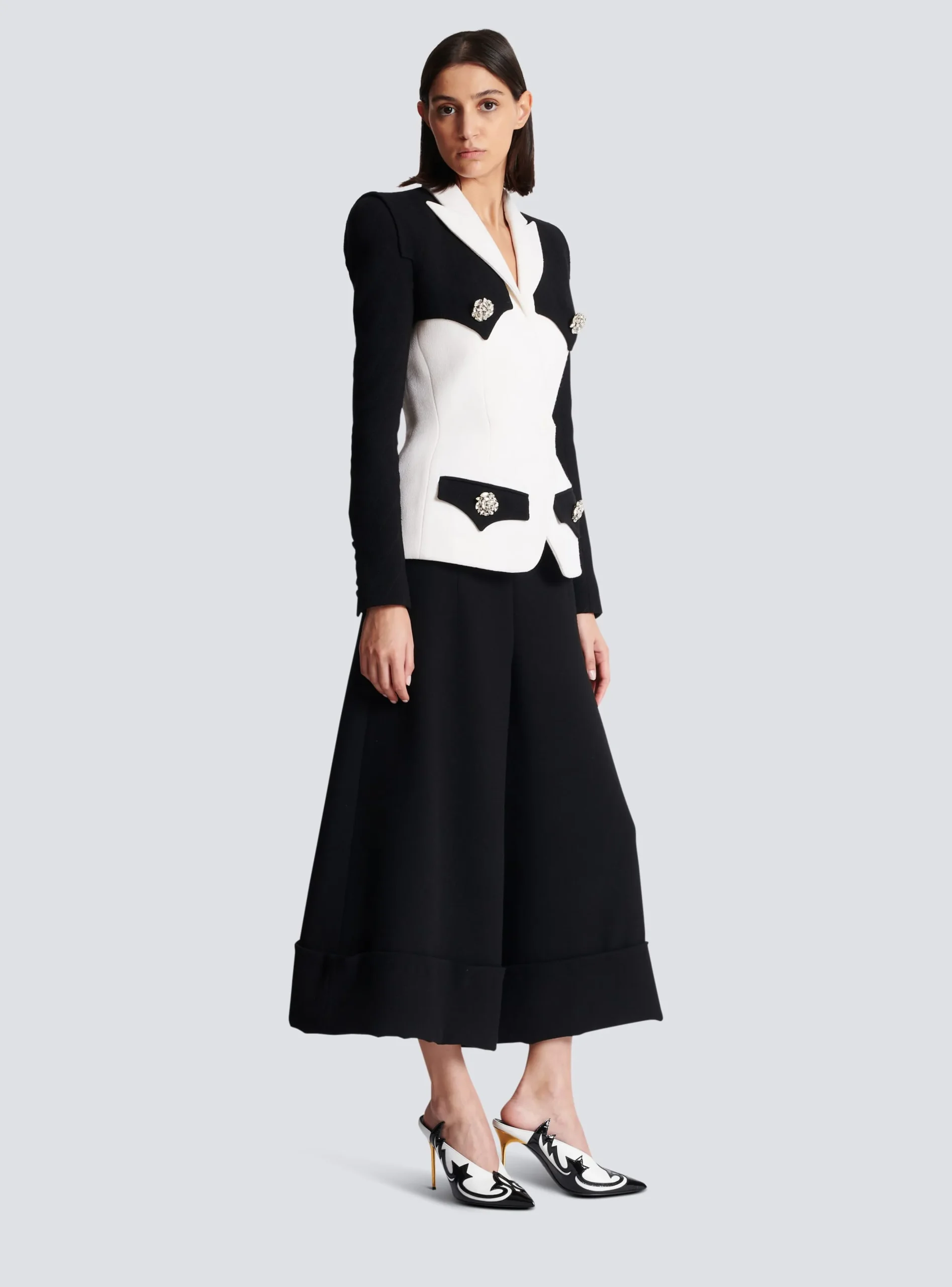 Shop Double Crepe Jacket Women Jackets And Blazers
