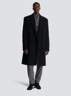 Discount Double Face Wool And Cashmere Coat Outerwear