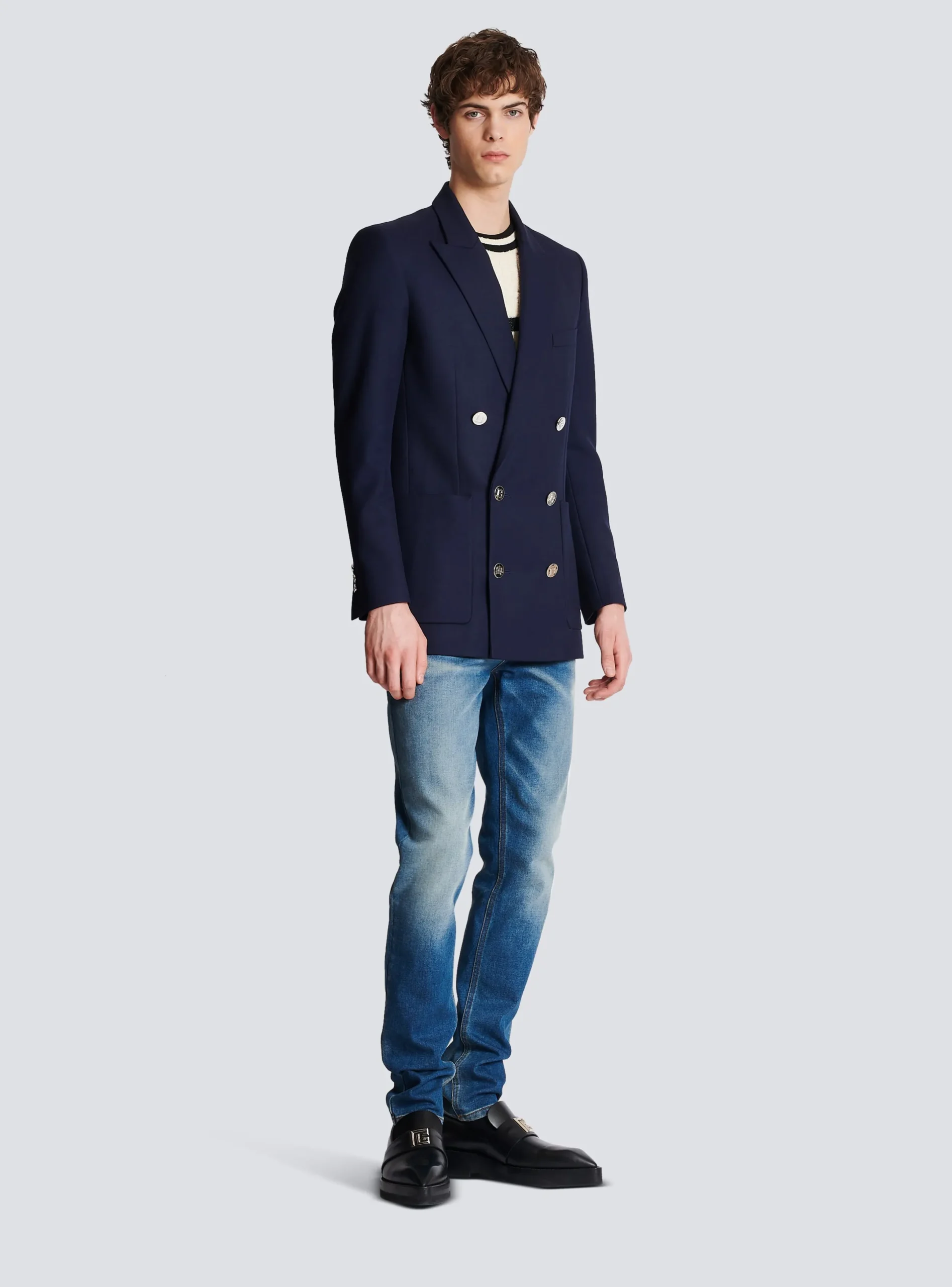 Best Double-breasted Buttoned Blazer Jackets And Blazers