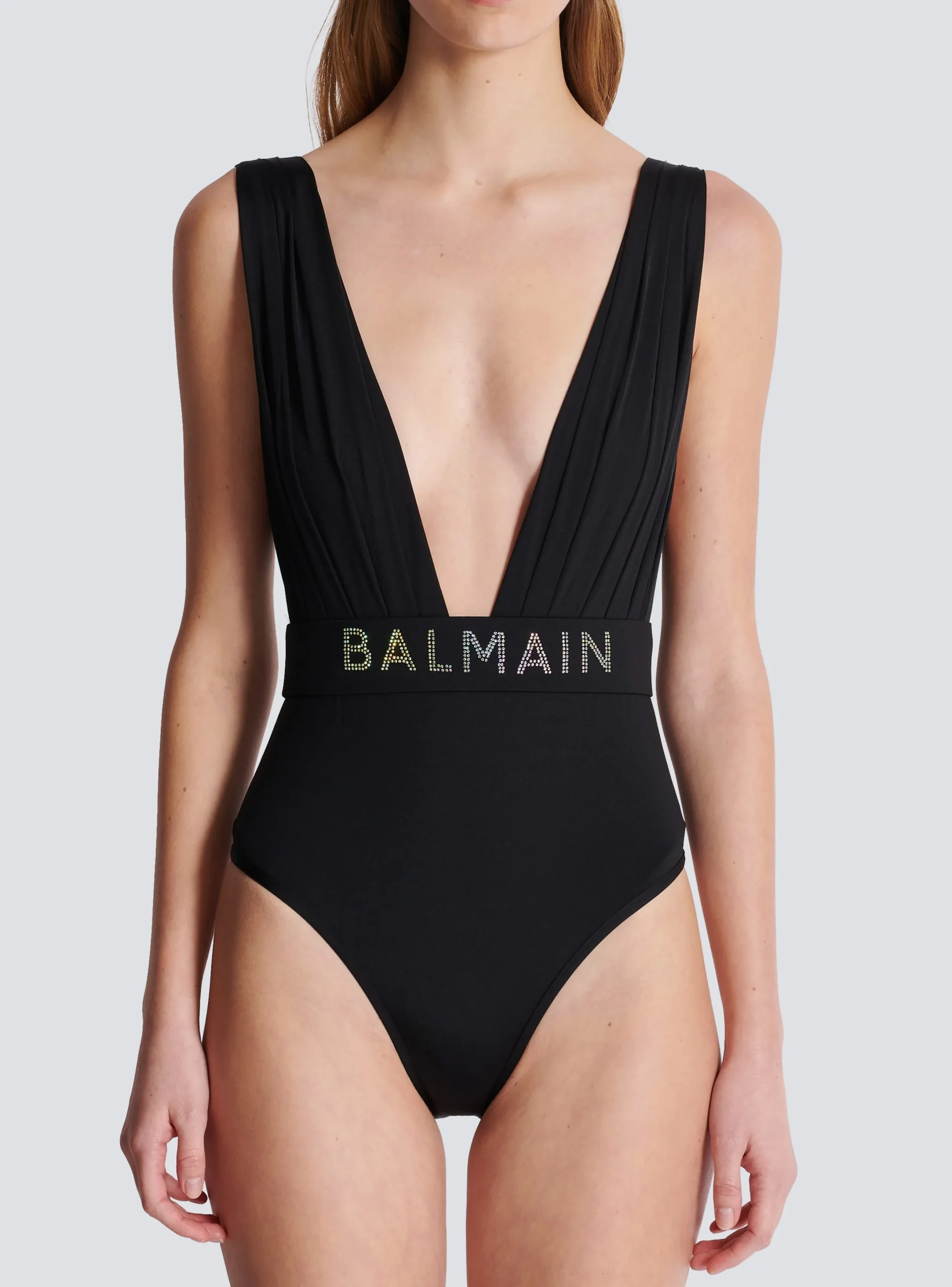 New Draped Swimsuit Women Swimwear