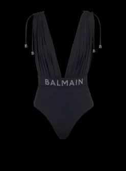 Best Sale Draped Swimsuit Women Swimwear