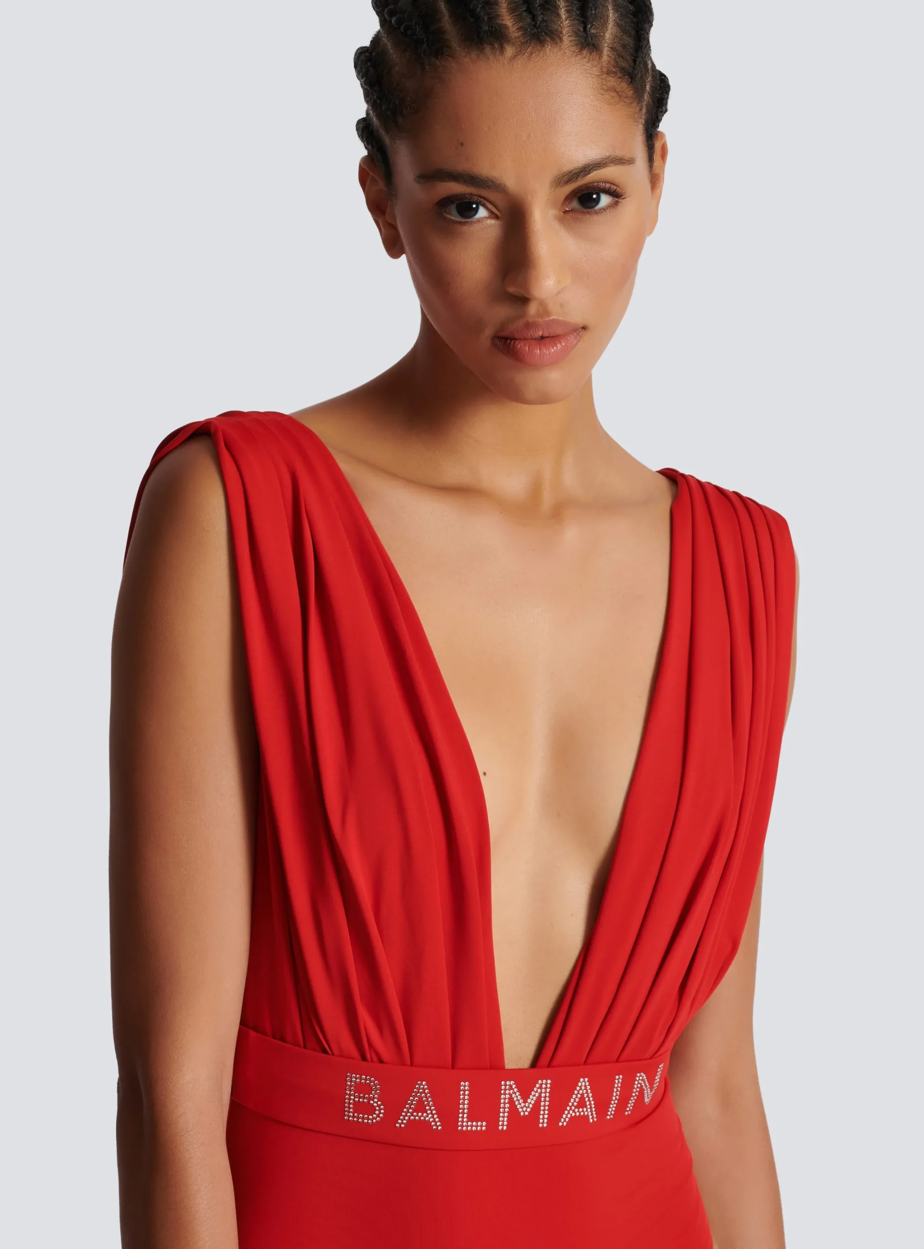 Best Sale Draped Swimsuit Women Swimwear