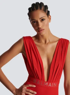 Best Sale Draped Swimsuit Women Swimwear