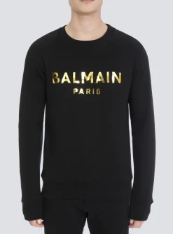 Sale Eco-designed Cotton Sweatshirt With Paris Logo Print Sportswear|Sweatshirts