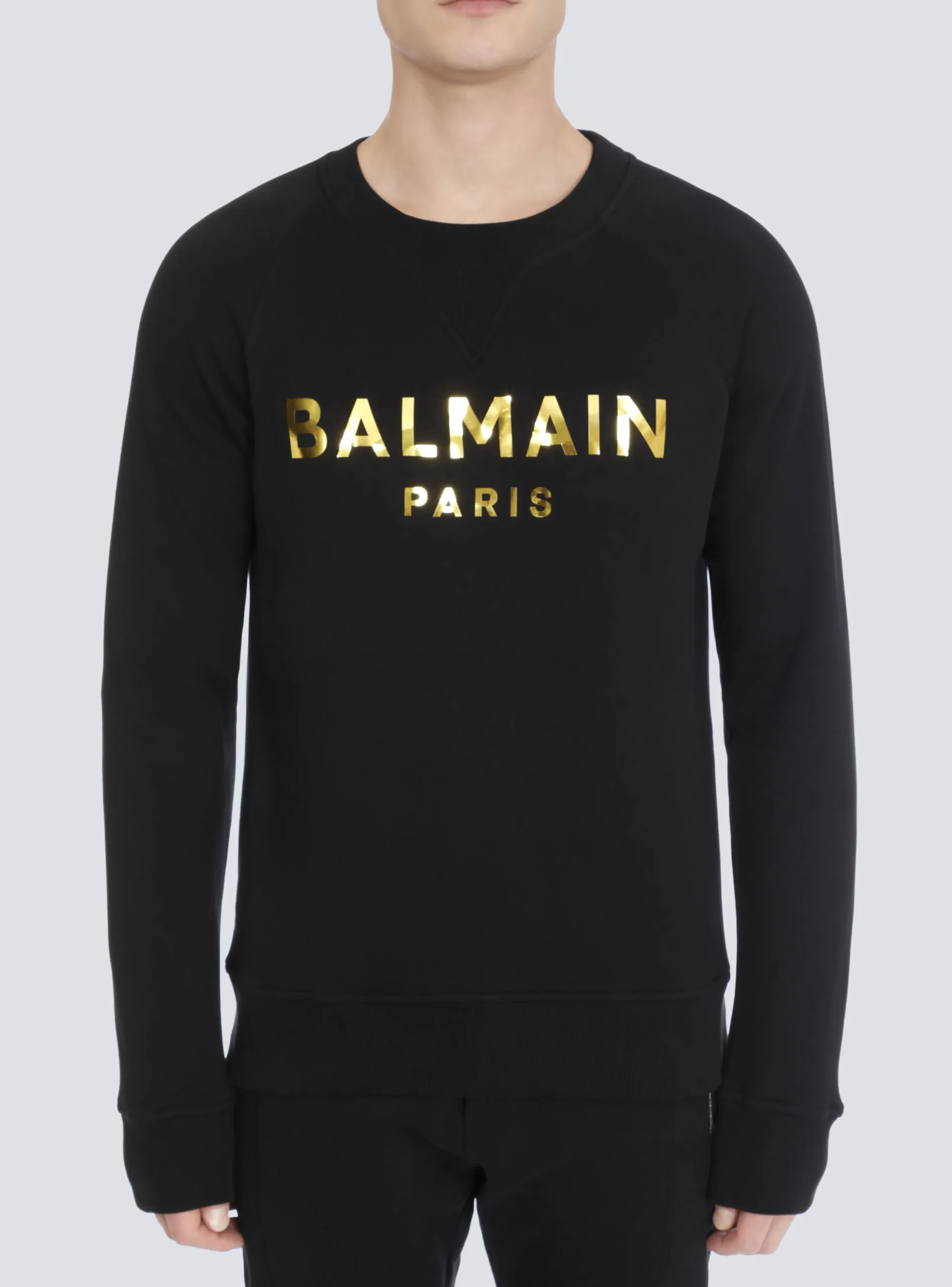 Sale Eco-designed Cotton Sweatshirt With Paris Logo Print Sportswear|Sweatshirts
