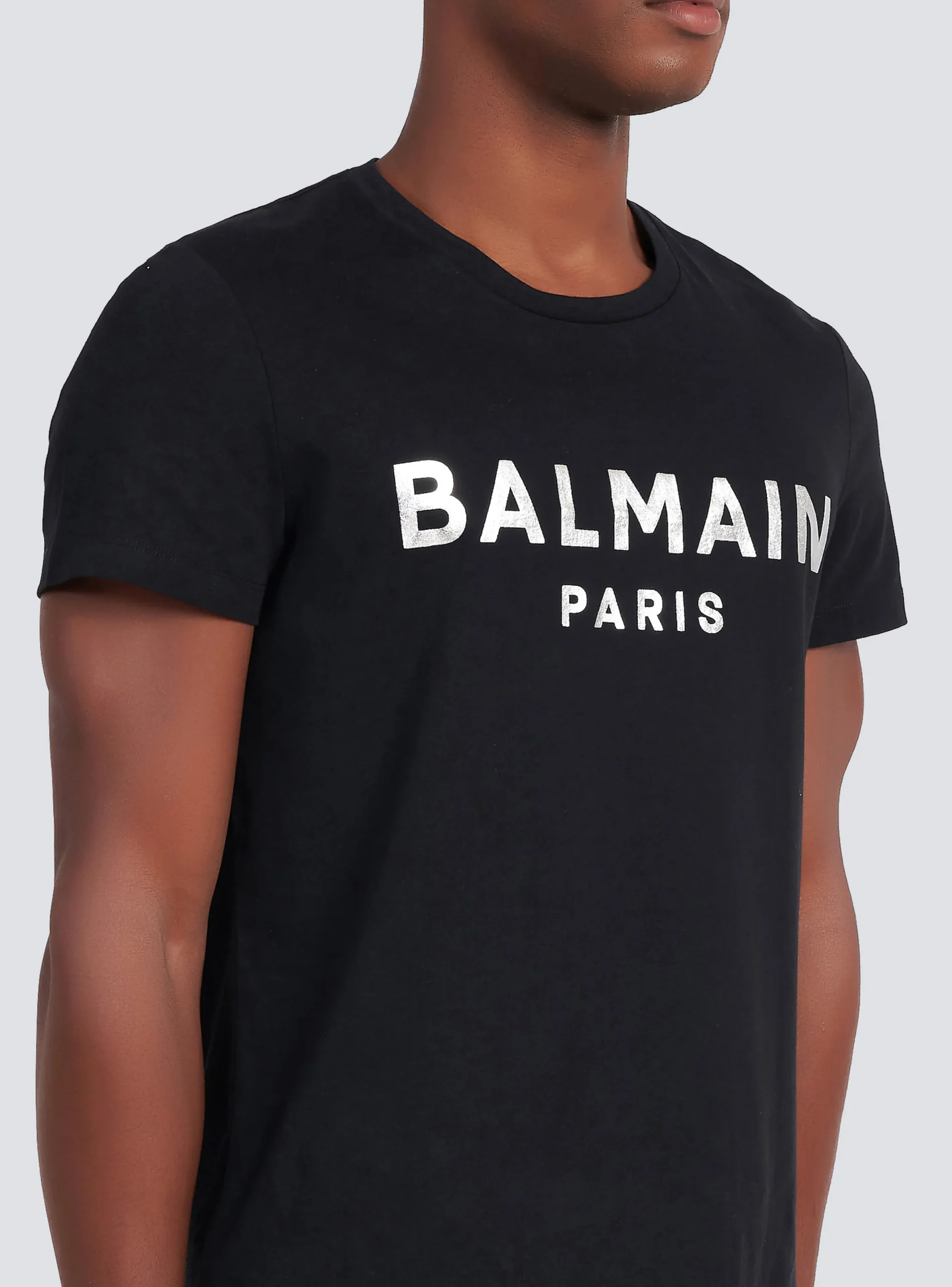 Hot Eco-designed Cotton T-shirt With Paris Logo Print T-Shirts