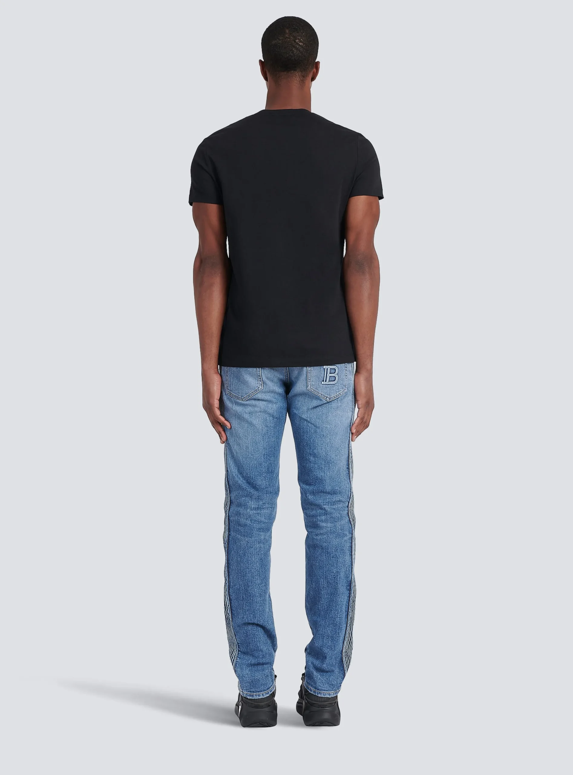 Hot Eco-designed Cotton T-shirt With Paris Logo Print T-Shirts