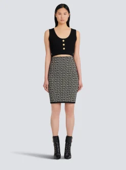 Best Eco-designed Knit Crop Top Women Knitwear|Tops And Shirts