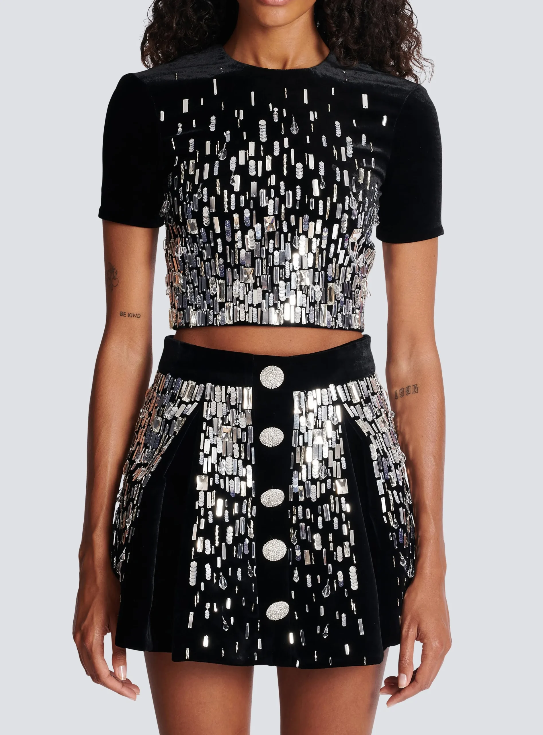 Discount Embellished Crop Top Women Tops And Shirts