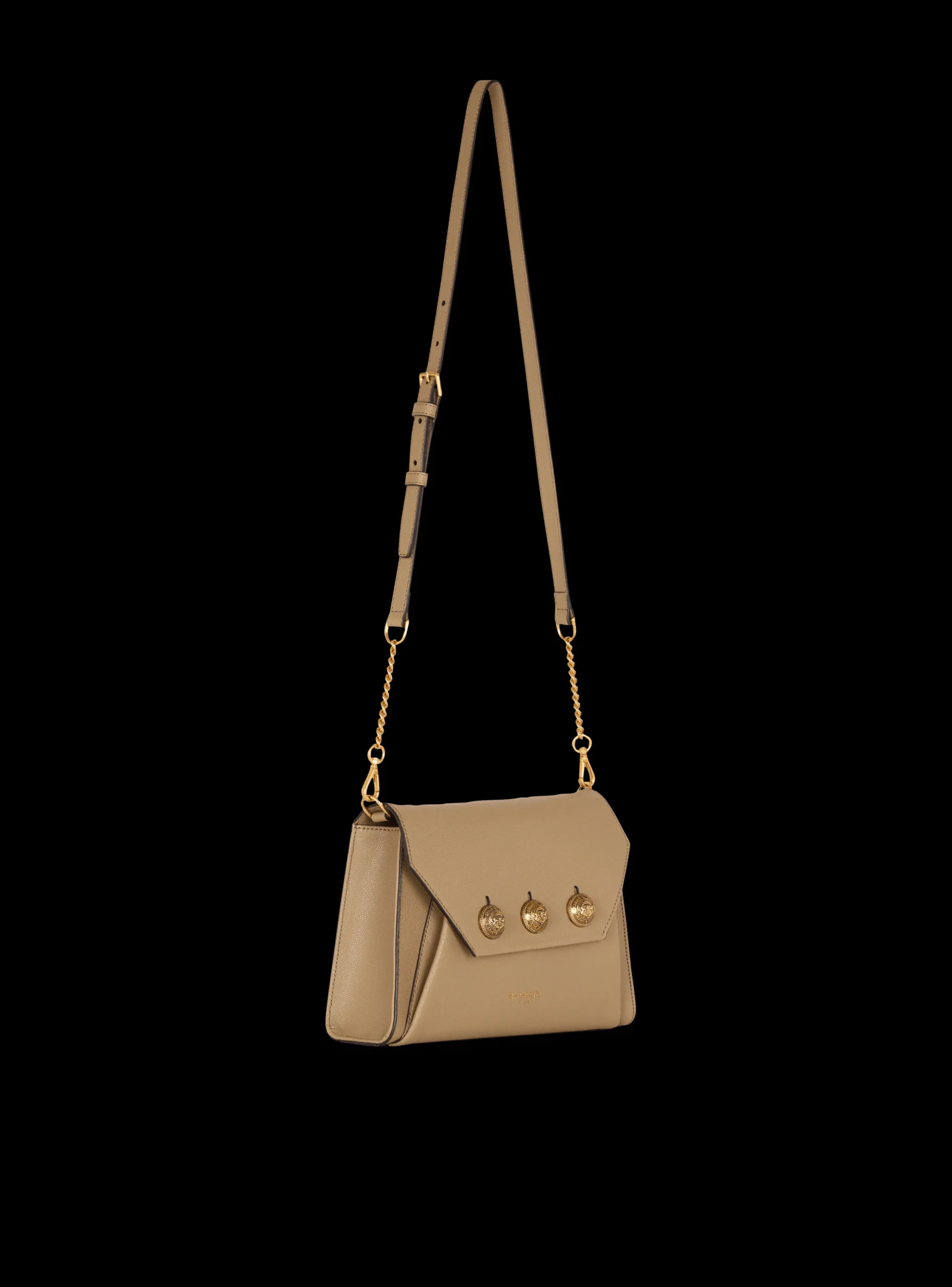 Best Sale Emblème Flap Grained Calfskin Bag Bags