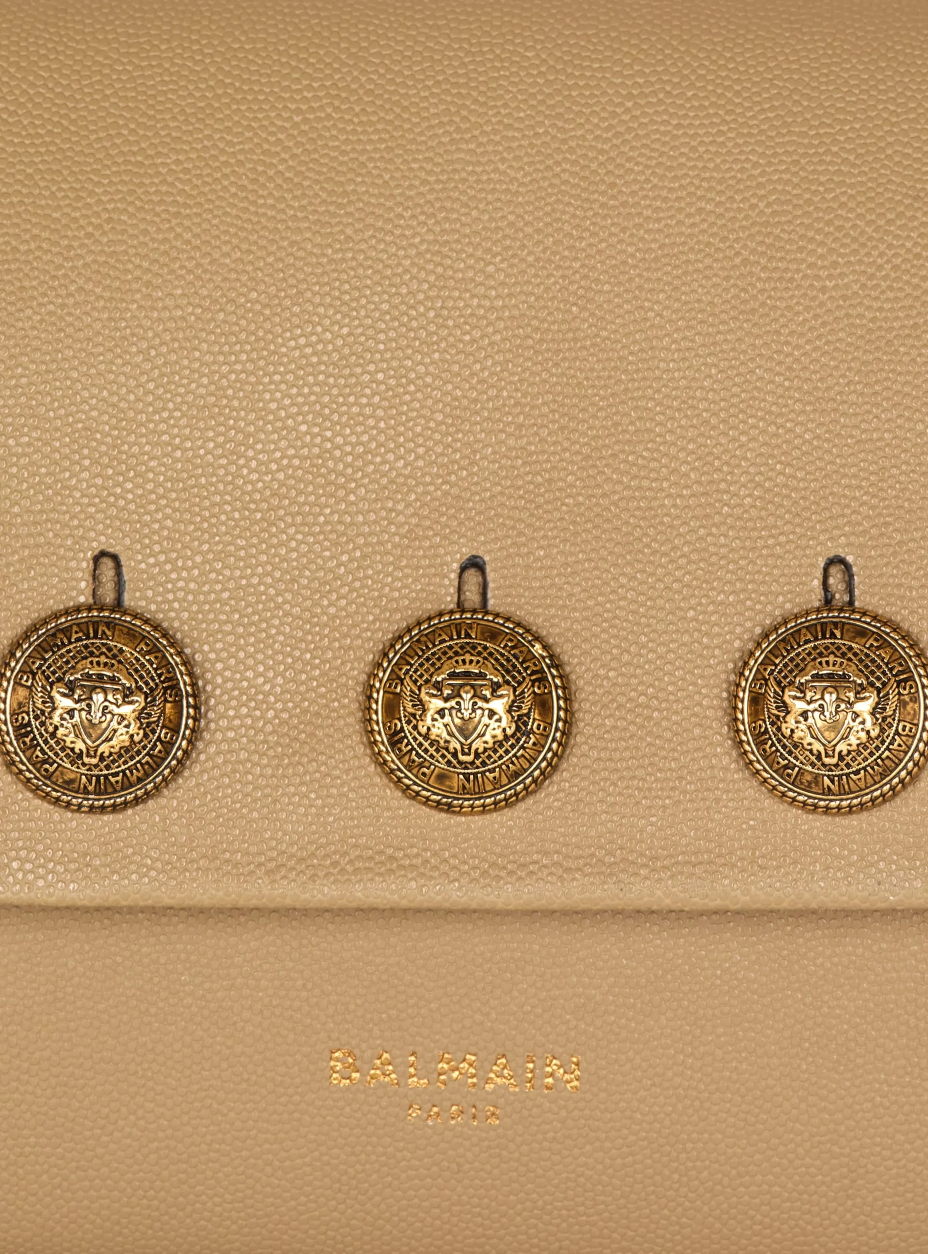 Best Sale Emblème Flap Grained Calfskin Bag Bags