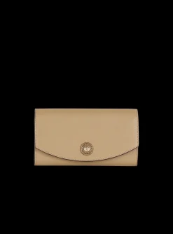 Flash Sale Emblème Grained Calfskin Clutch Women Small Leather Goods|Mini Bags