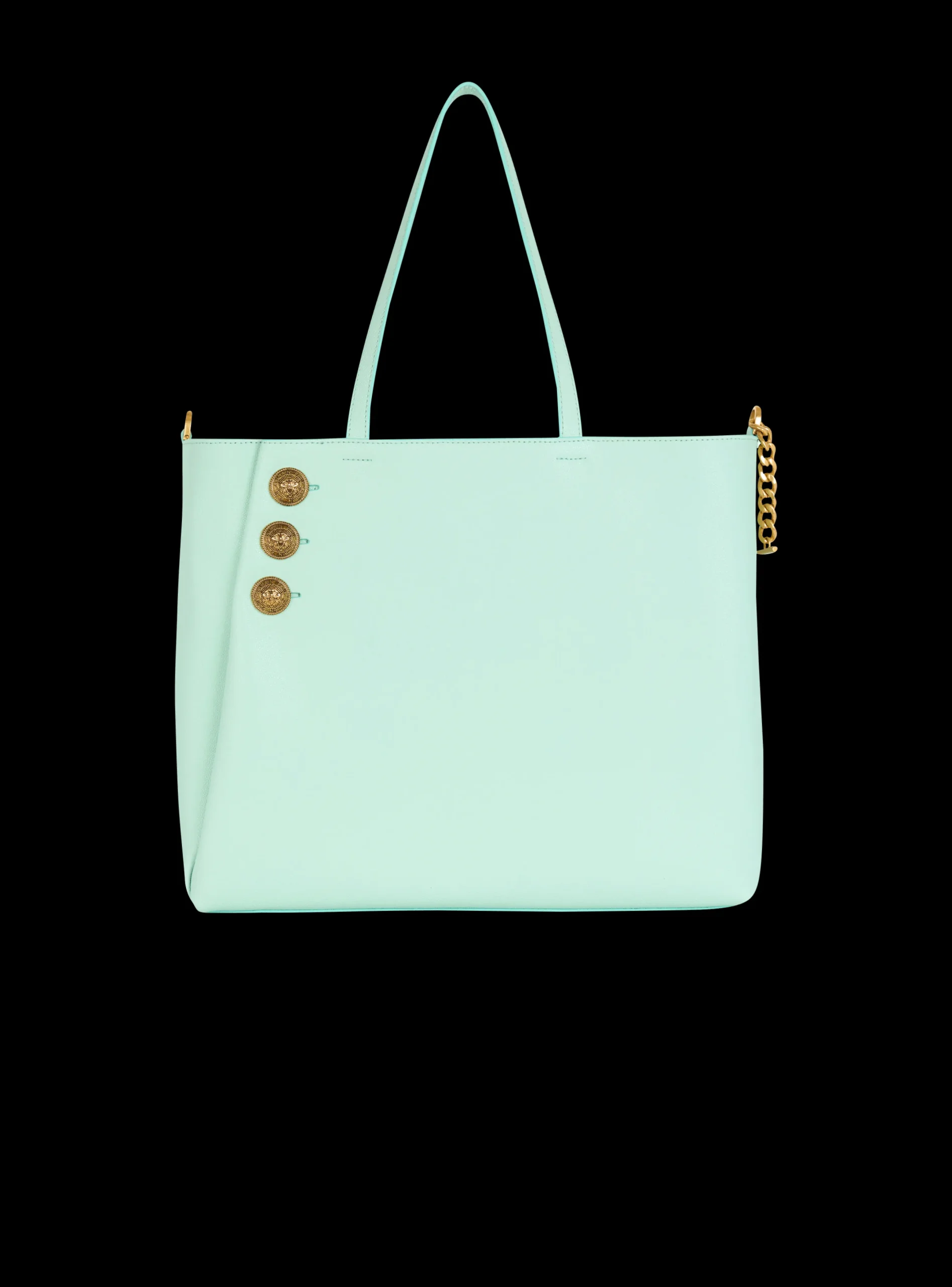 Shop Emblème Grained Calfskin Tote Bag Women Tote Bags|Shoulder Bags