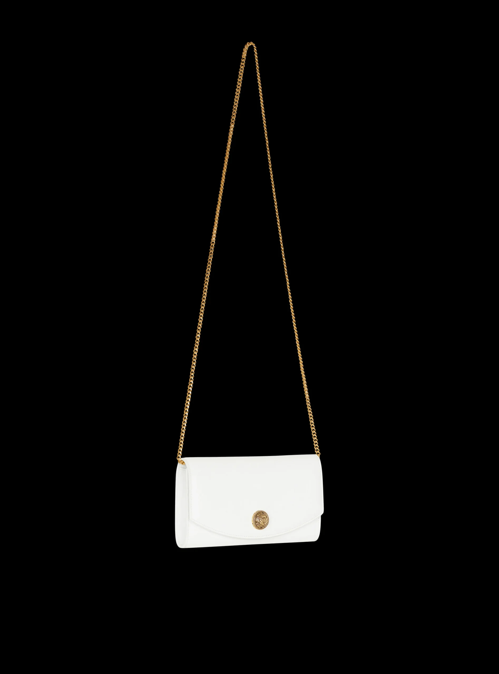 Best Sale Emblème Grained Calfskin Clutch Women Mini Bags|Shoulder Bags