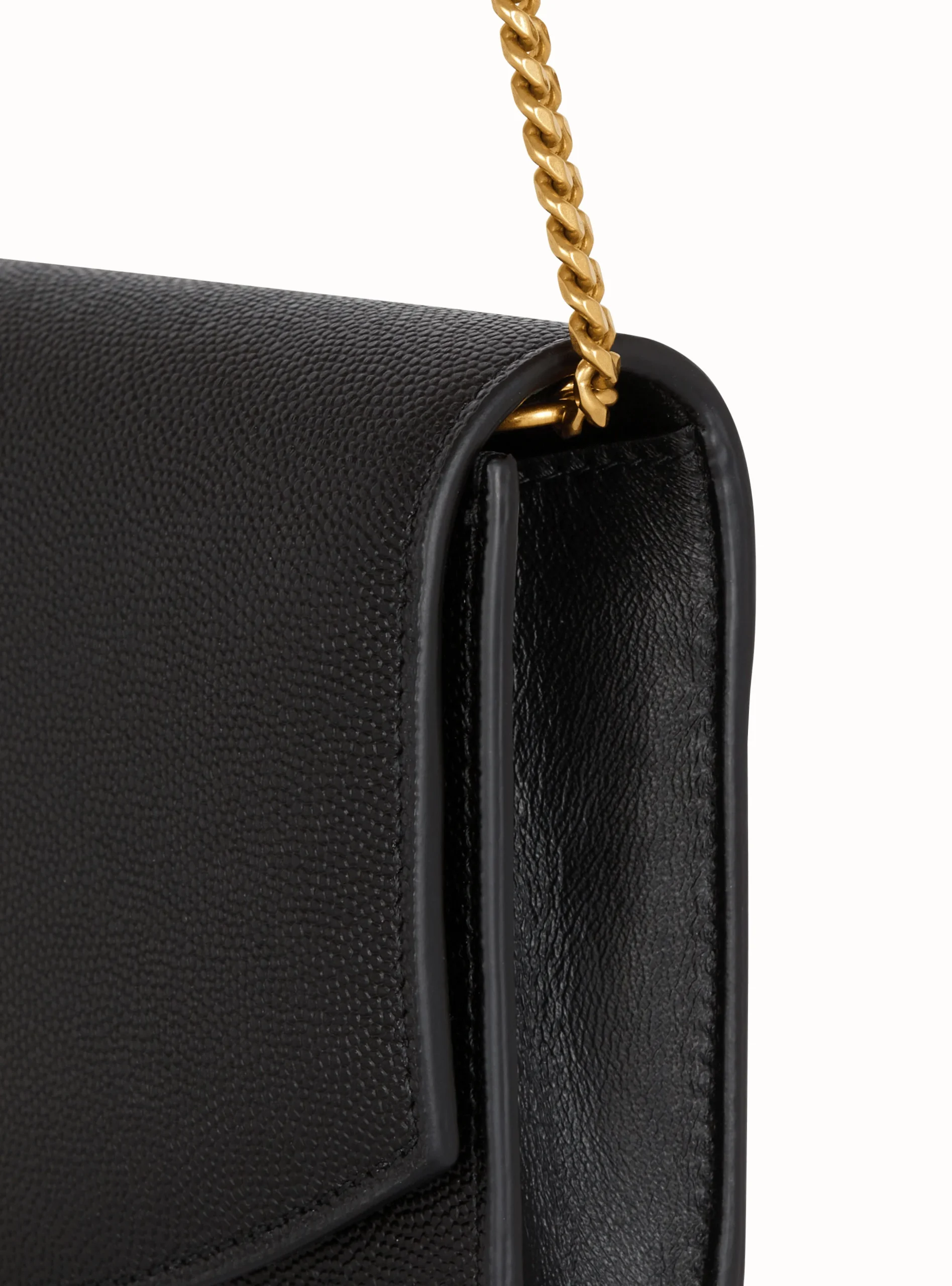 Best Sale Emblème Grained Calfskin Clutch Women Small Leather Goods|Mini Bags