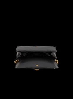Best Sale Emblème Grained Calfskin Clutch Women Small Leather Goods|Mini Bags