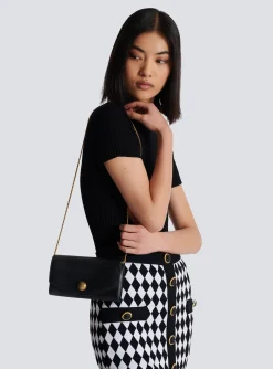 Best Sale Emblème Grained Calfskin Clutch Women Small Leather Goods|Mini Bags
