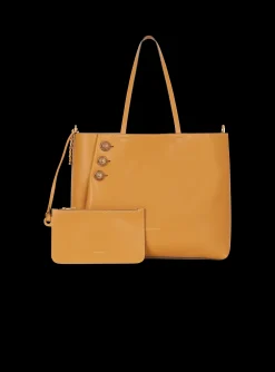 Cheap Emblème Grained Leather Tote Bag Women Tote Bags|Shoulder Bags