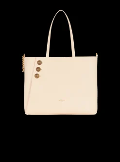 Online Emblème Grained Leather Tote Bag Women Tote Bags|Shoulder Bags