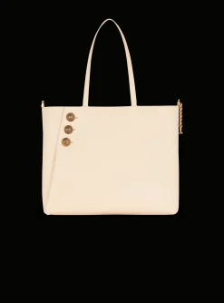 Online Emblème Grained Leather Tote Bag Women Tote Bags|Shoulder Bags