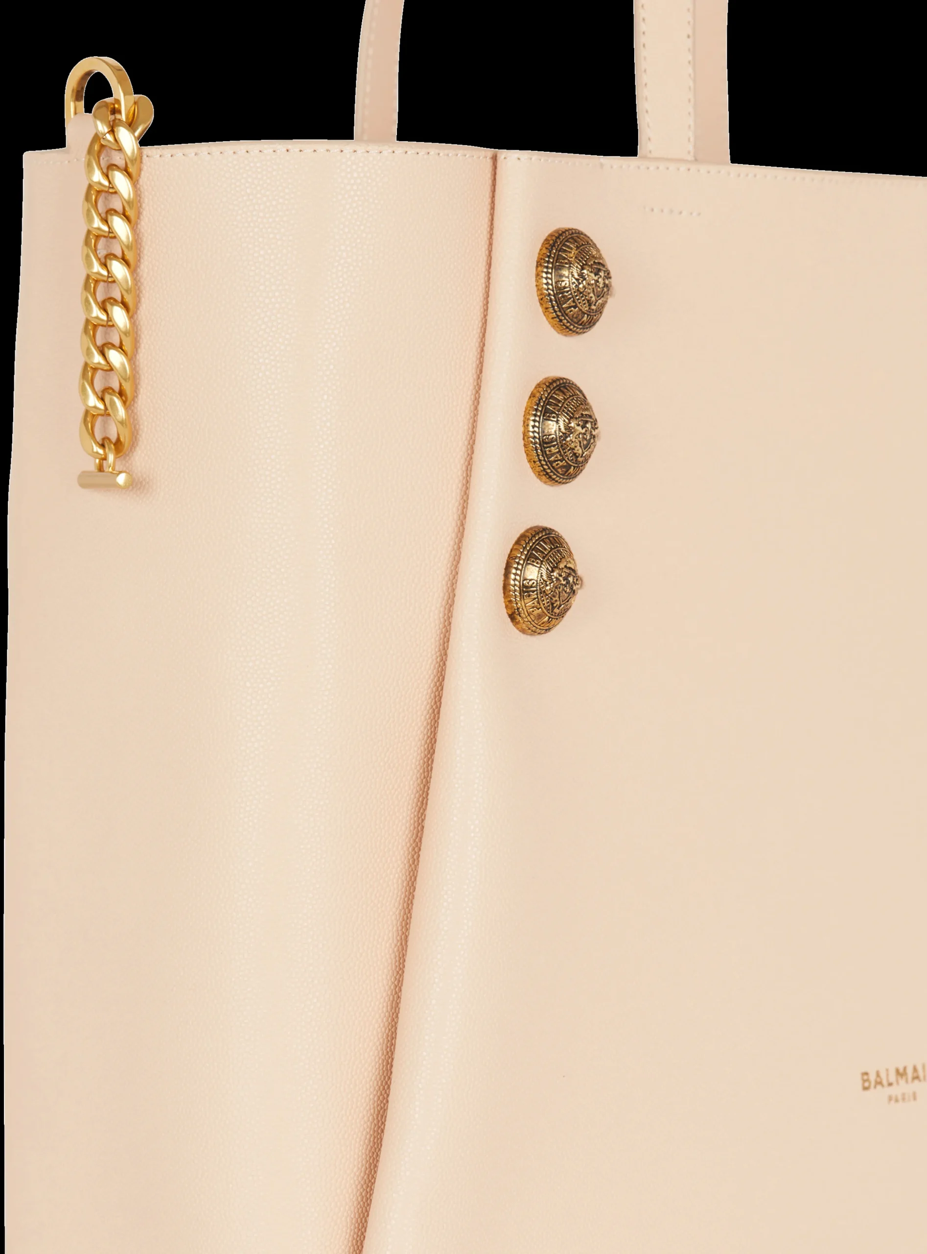 Online Emblème Grained Leather Tote Bag Women Tote Bags|Shoulder Bags