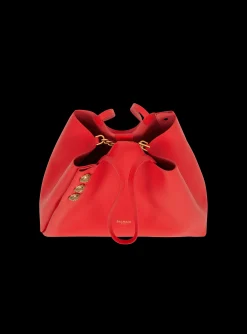 Discount Emblème Grained Leather Tote Bag Women Tote Bags|Shoulder Bags