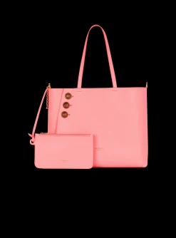 Hot Emblème Grained Leather Tote Bag Women Tote Bags|Shoulder Bags