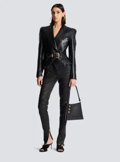 New Embl&egrave;me Handbag In Grained Leather Women Shoulder Bags|Handbags