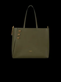 Flash Sale Emblème Leather Tote Bag Women Tote Bags|Shoulder Bags