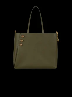 Flash Sale Emblème Leather Tote Bag Women Tote Bags|Shoulder Bags