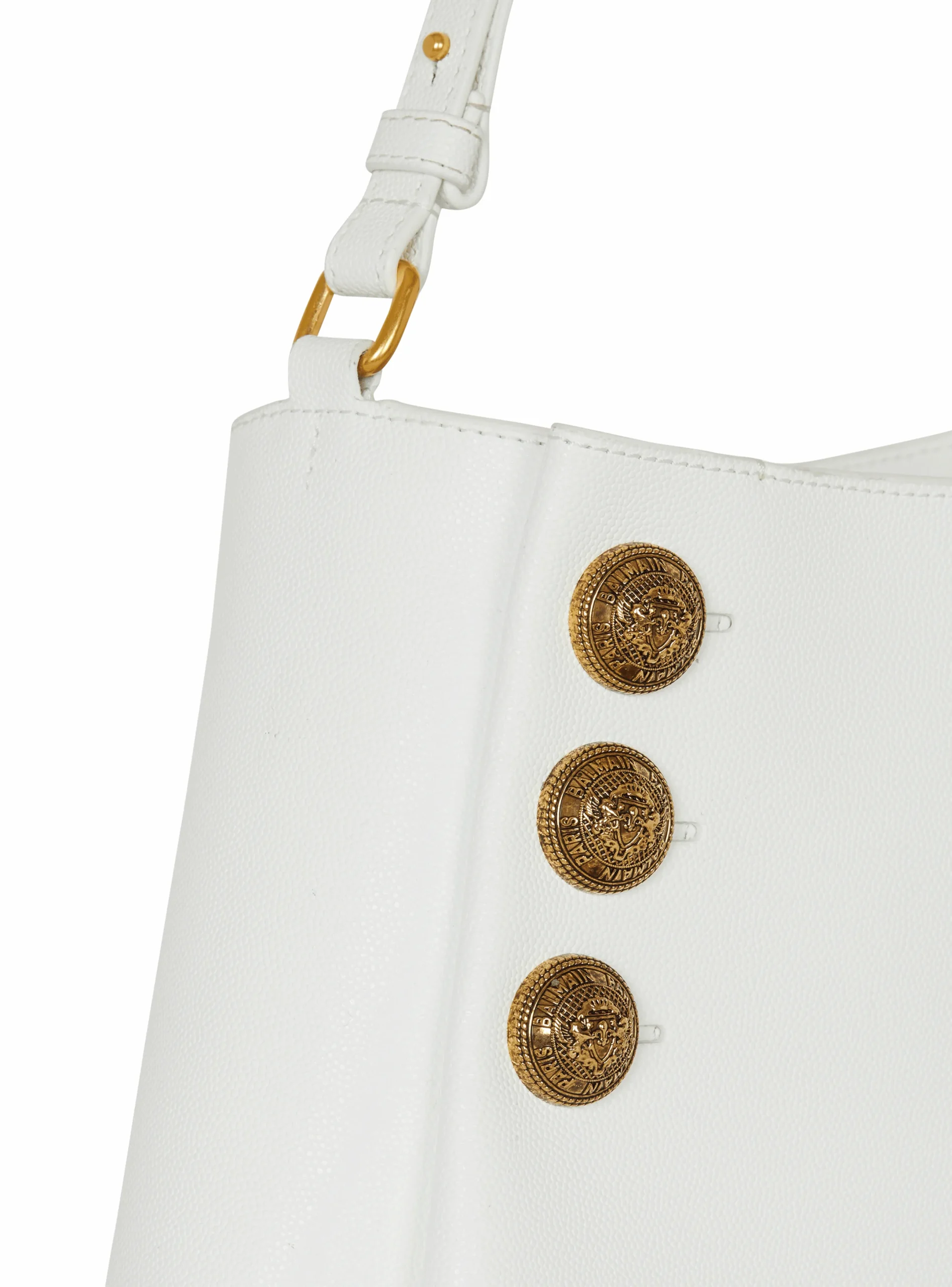 Discount Emblème Shoulder Bag In Grained Calfskin Women Shoulder Bags|Emblème Bags