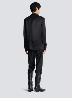Sale Embroidered Silk Stars Shirt Shirts And Polos