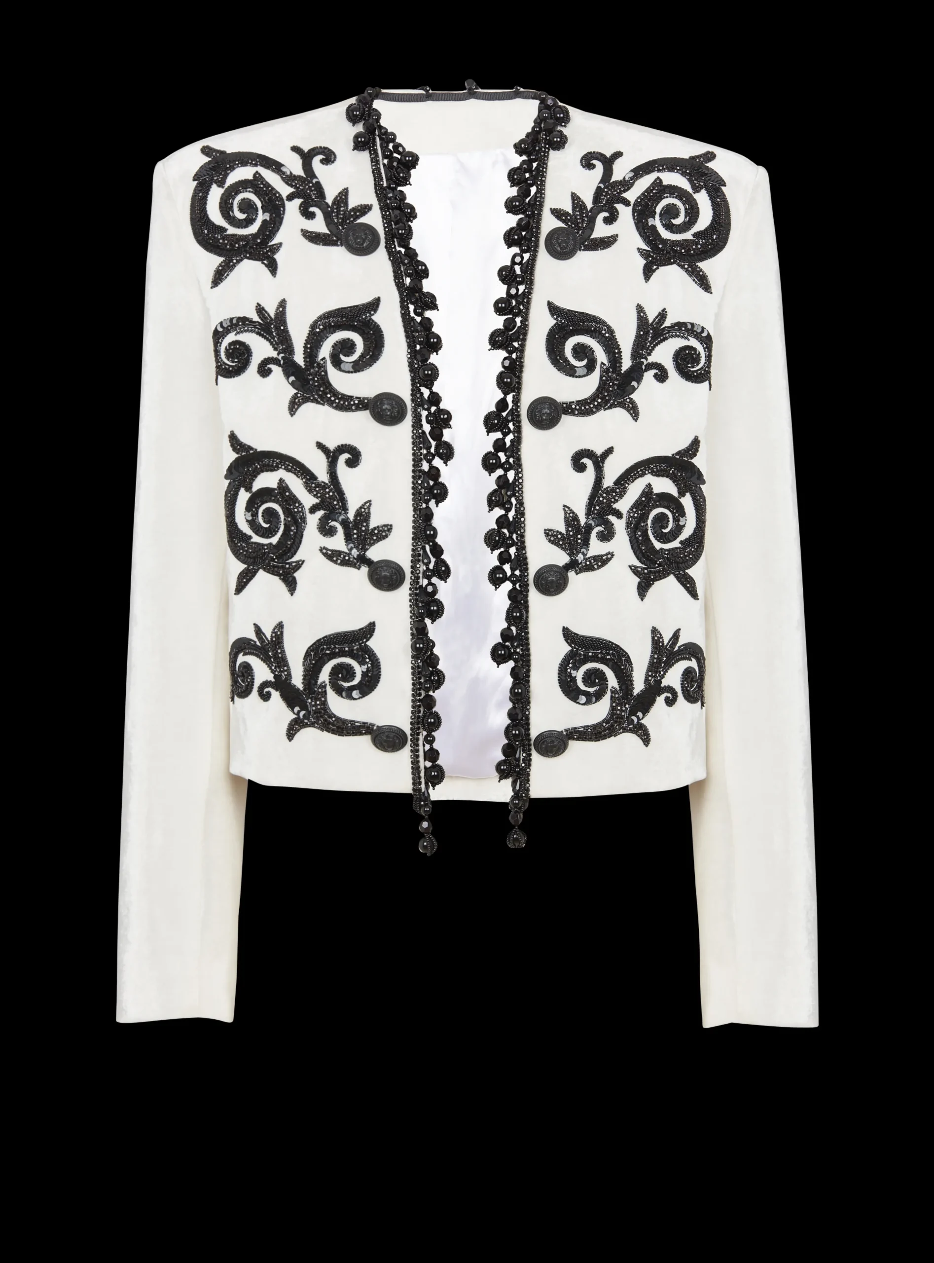 Discount Embroidered Velvet Spencer Jacket Jackets And Blazers