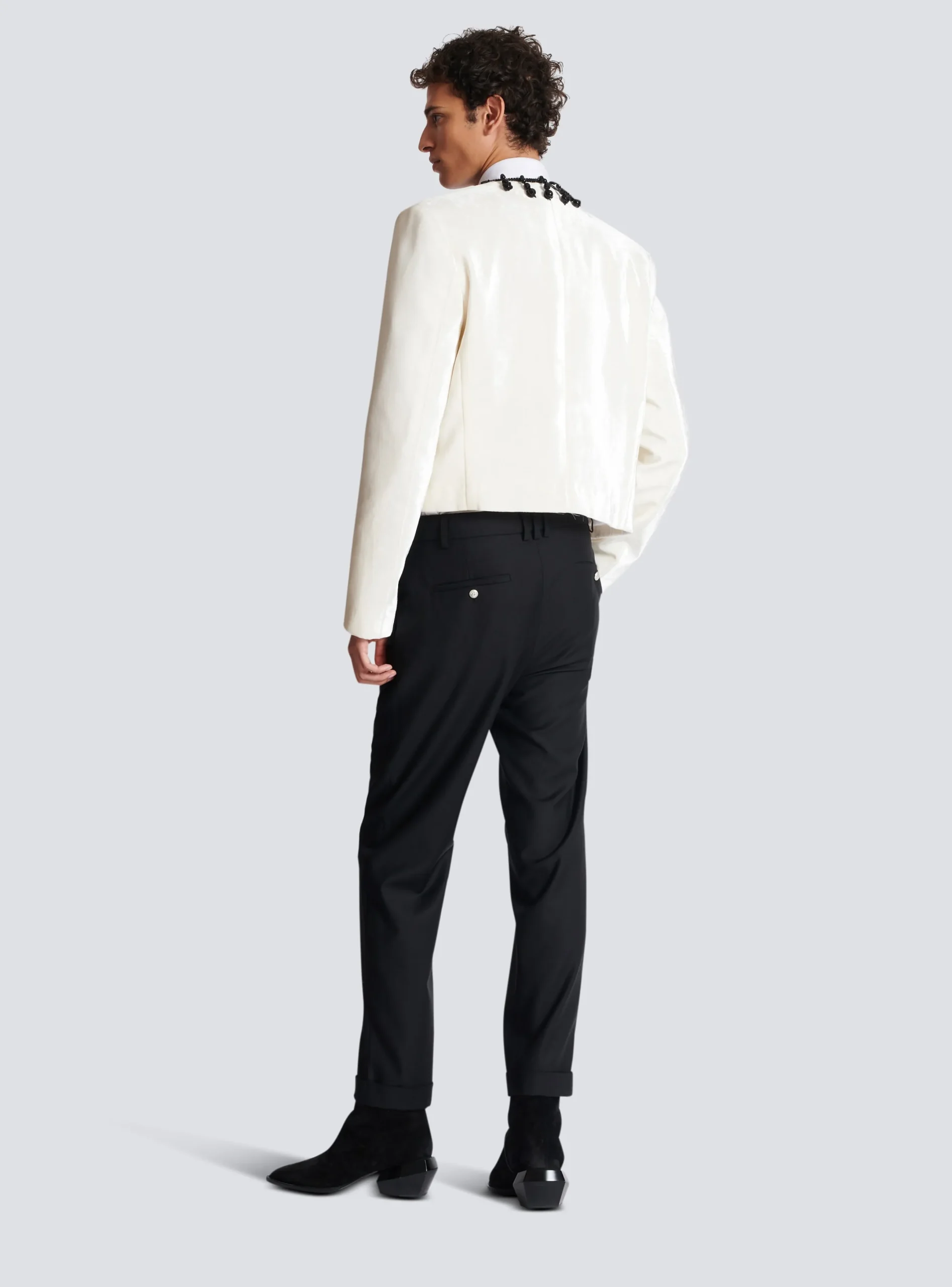 Discount Embroidered Velvet Spencer Jacket Jackets And Blazers