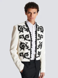 Discount Embroidered Velvet Spencer Jacket Jackets And Blazers