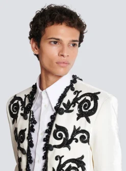 Discount Embroidered Velvet Spencer Jacket Jackets And Blazers