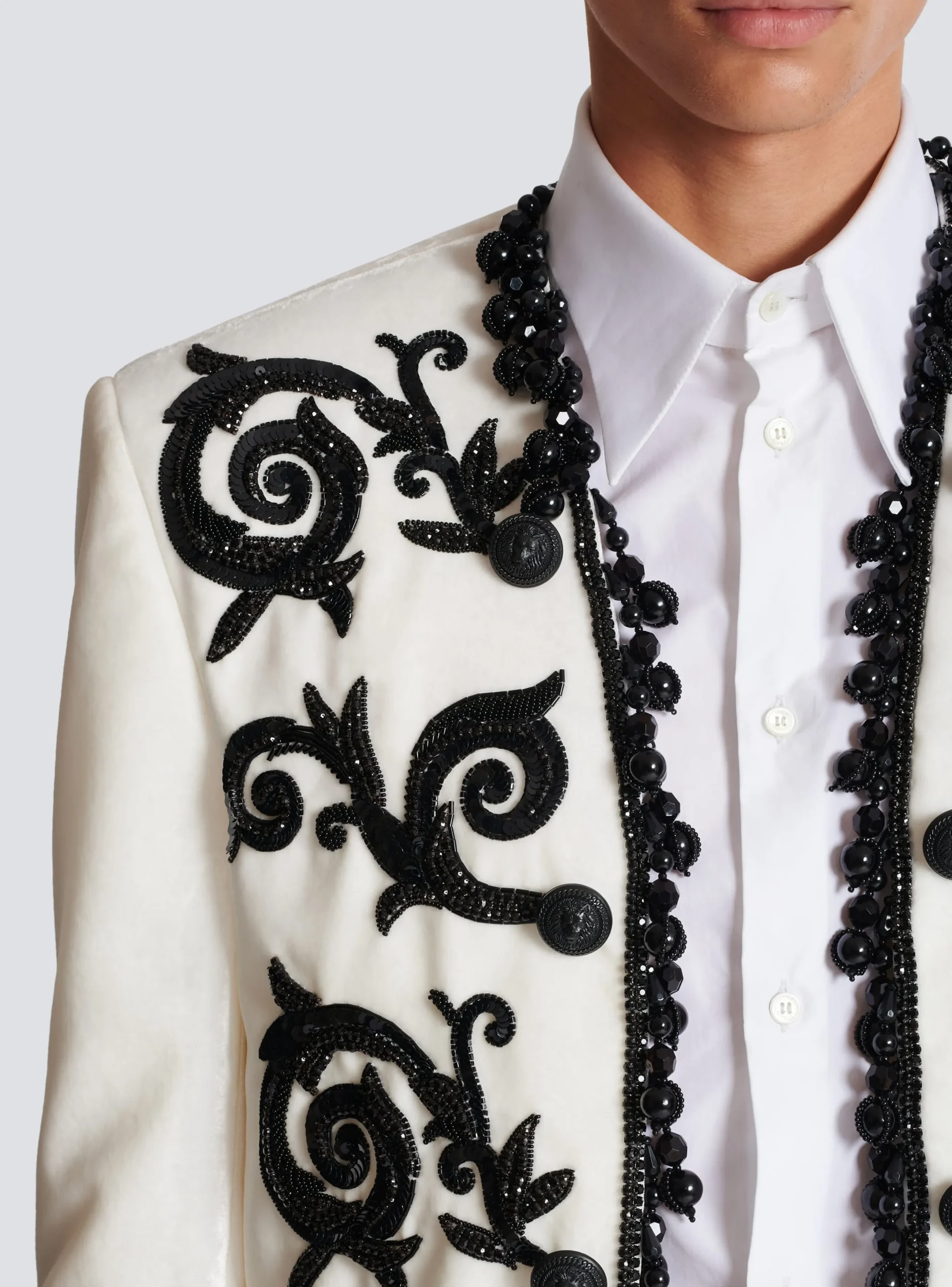 Discount Embroidered Velvet Spencer Jacket Jackets And Blazers
