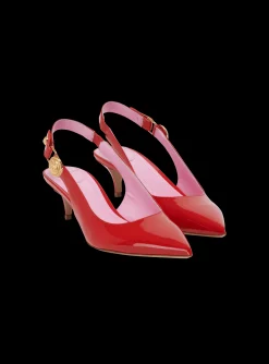 Best Eva Kitten Slingbacks In Patent Leather Women Boots|High Heels & Pumps