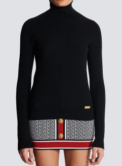 Discount Fine Knit Turtleneck Women Knitwear