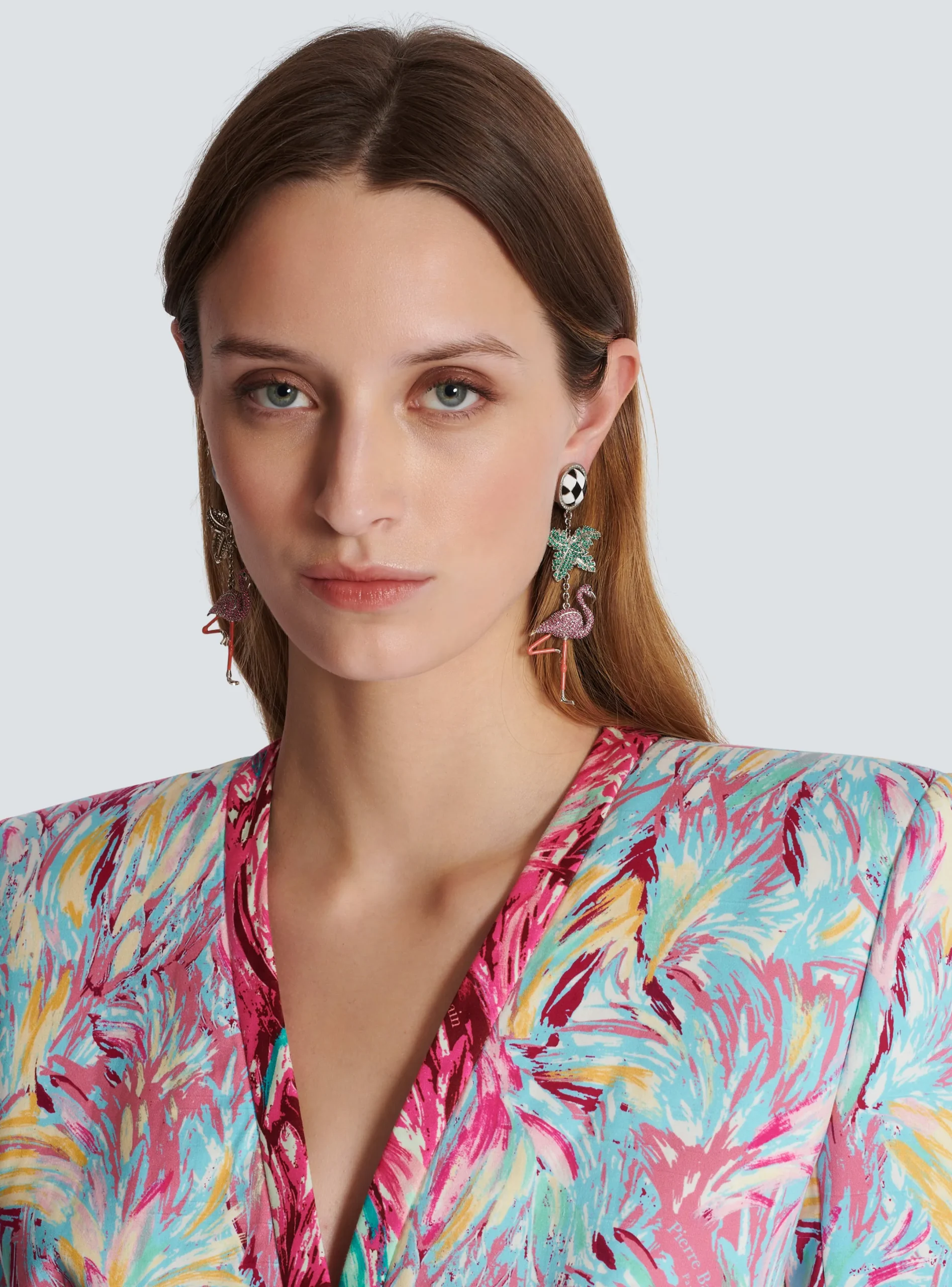Store Flamingo Pendant Earrings Women Fashion Jewelry