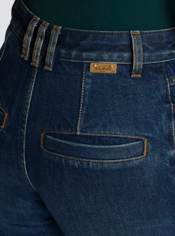 Fashion Flared Denim Jeans Women Denim