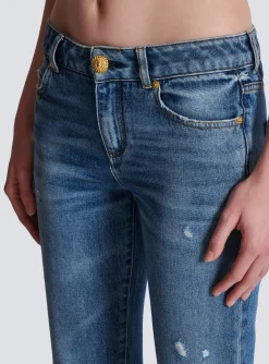 Online Flared Denim Jeans Women Denim