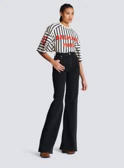 Best Sale Flared Denim Jeans Women Denim