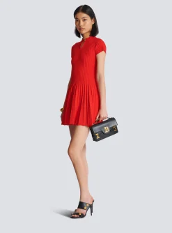 Flash Sale Fla Pleated Knit Dress Women Knitwear|Dresses