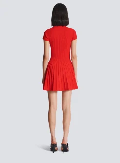 Flash Sale Fla Pleated Knit Dress Women Knitwear|Dresses