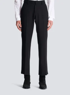 Sale Flared Trousers In Double Crepe Trousers And Shorts
