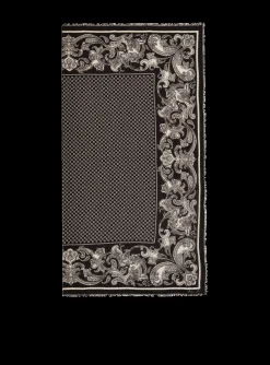 New Floaty Scarf With Mini Monogram And Paisley Print Women Scarves