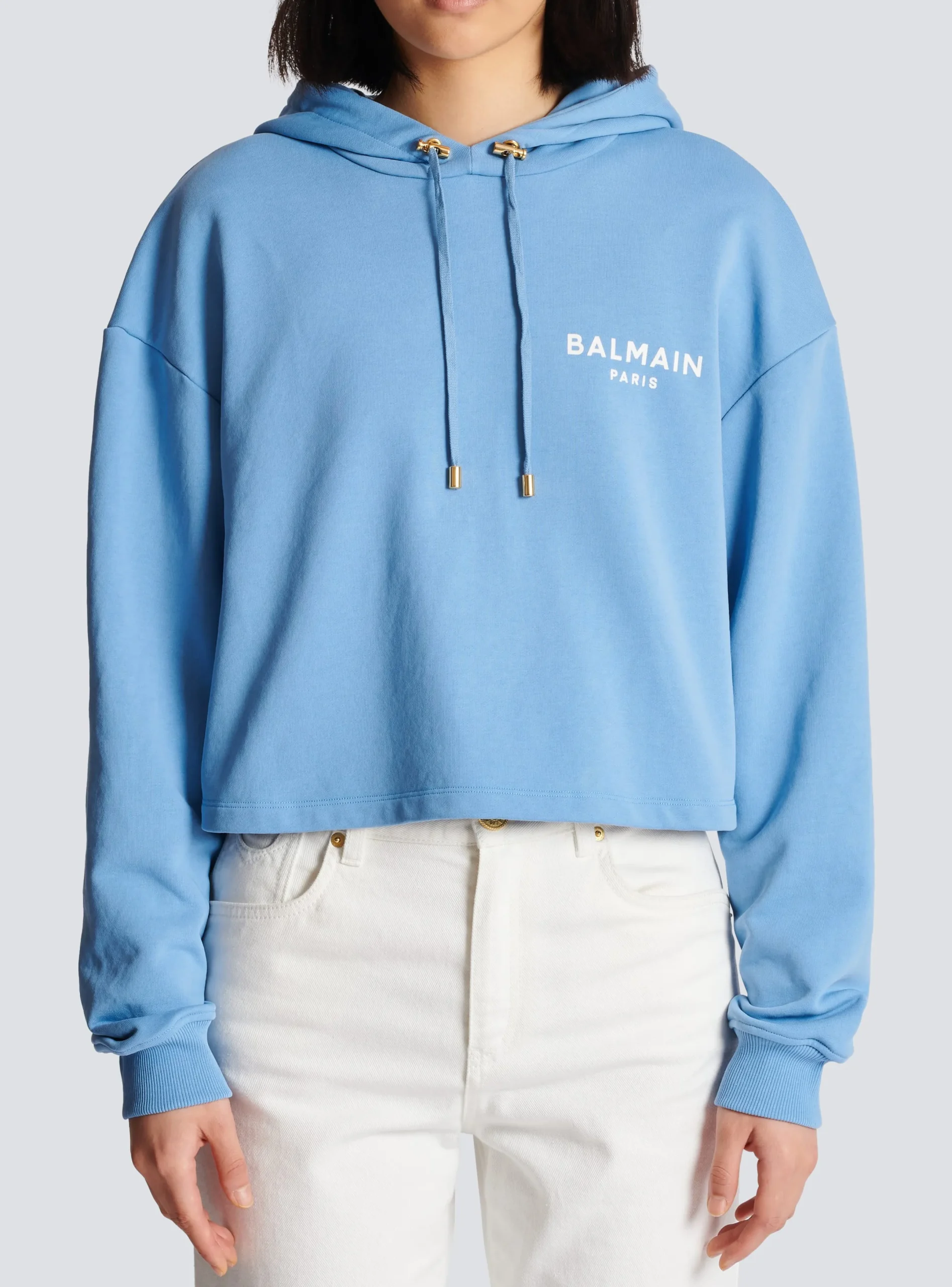 Store Flocked Paris Hoodie Women Sweatshirts